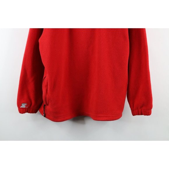 Vtg 90s Starter Mens Large Spell Out Script Ohio State University Fleece Sweater - Picture 3 of 12